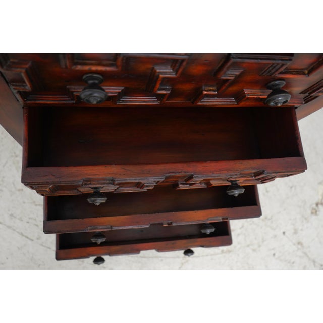 Continental Style 4 Drawer Occasional Chest For Sale In Philadelphia - Image 6 of 17