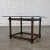 Late 20th Century Rectangular Jacobean Style Barley Twist Base & Glass Top End Table For Sale - Image 13 of 13