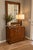 Campaign 1970s Vintage Drexel Heritage 'Accolade' Campaign Commode Chest & Matching Mirror Set - 2 Pieces For Sale - Image 3 of 9