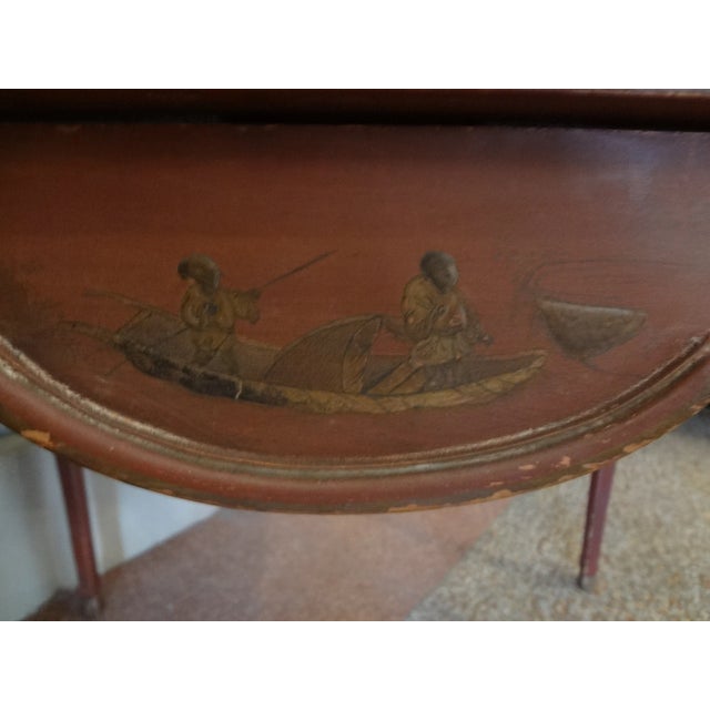 Jansen Style French Side Table / Desk For Sale - Image 9 of 11