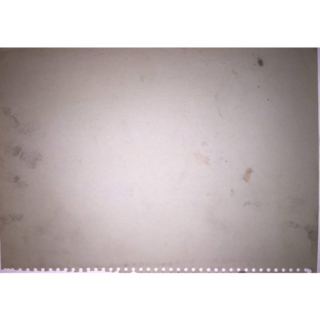 Jacques (Jakub) Zucker, Pastel Painting Woman in Interior Polish Ecole D'Paris, WPA, Bezalel Artist For Sale - Image 4 of 4