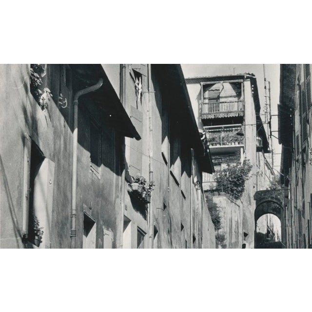 Stairs, France, 1950s, Black & White Photograph For Sale - Image 3 of 5