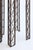Pair of Pedestal Tables With Metalwork Frames and Glass Tops, Indoor/Outdoor For Sale - Image 12 of 15