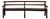 Oak Community Bench, 1900 For Sale