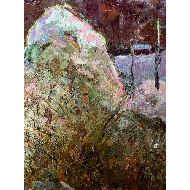 Oil Painting Moonlit Night Oksana Ivanyuk For Sale - Image 4 of 12