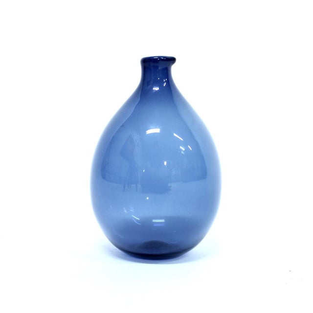 Vintage Blue Bird Bottle by Timo Sarpaneva for Iittala, 1950s For Sale - Image 9 of 9