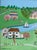 A Country Folk Art Rural Farm Scene Signed Kay Benham 06 Oil on Canvas For Sale - Image 4 of 6