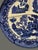 Vintage Japanese Willow Divided Blue & White Plate For Sale - Image 4 of 9