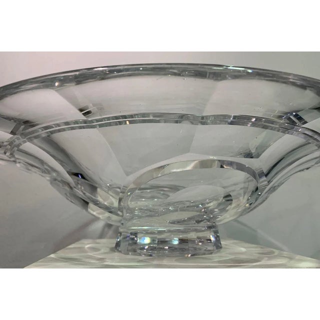 Vintage Bowl from Val Saint Lambert For Sale - Image 3 of 5