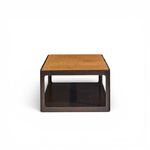 Dunbar Furniture Roger Sprunger for Dunbar Mid Century Mahogany Coffee Table For Sale - Image 4 of 10