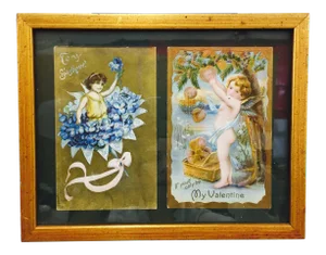 Antique Framed Valentines