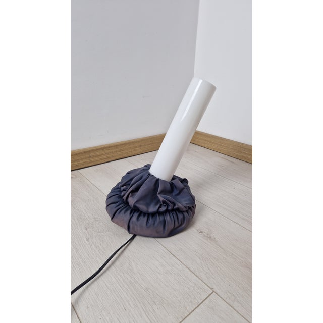 Cloche Table Lamps in Red and Black Fabric by De Pas Durbino & Lomazzi for Sirrah, 1982, Set of 2 For Sale - Image 14 of 18