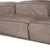 Grey Leather Corner Sofa from Baxter For Sale - Image 4 of 17