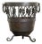 English Mid 20th Century Metal Brazier / Pot with Knotted Motifs and Scrolling Feet For Sale