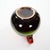 Mid-Century West German Glazed Porcelain Vase Red, Green & Brown 8.5" Tall For Sale In New York - Image 6 of 11