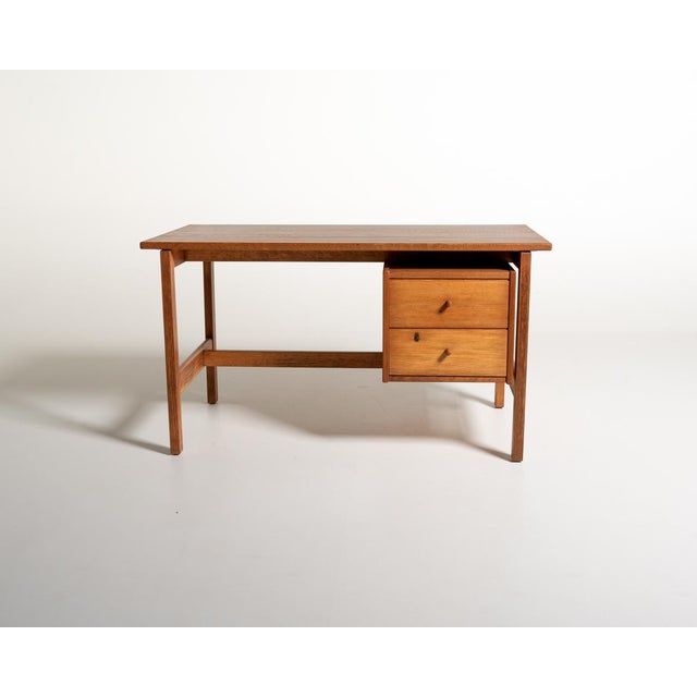 GE-125 Desk by Hans J. Wegner for Getama, 1960s For Sale - Image 10 of 10