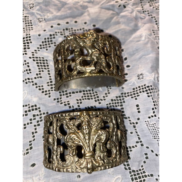 Vintage Napkin Holders- Set of 6 For Sale - Image 11 of 12