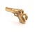 Mid 20th Century Pistol Handgun Charm Pendant in Solid 14k Yellow Gold 20.7g For Sale - Image 11 of 11