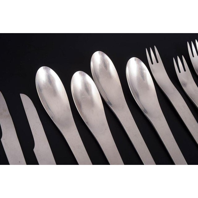 Arne Jacobsen Complete Dinner Service for Four Persons by Arne Jacobsen for Anton Michelsen, 1960s, Set of 12 For Sale - Image 4 of 6