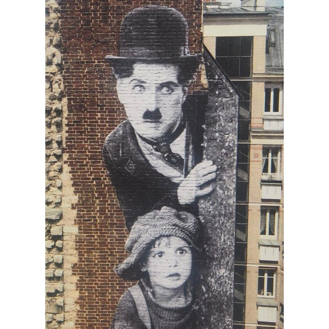 JR, Hommage à Charlie Chaplin, Lithograph For Sale - Image 5 of 8