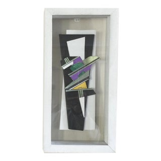 Pepe Caceres, Composition, 1990, Mixed Media For Sale