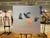 Large Contemporary Oil Painting Blue Herons Over Sunset For Sale In Phoenix - Image 6 of 14