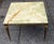 1970s Coffee Table in Brass with Onyx Top, 1970s For Sale - Image 5 of 5