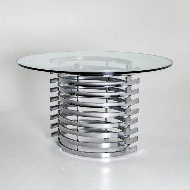 Dining Table in the style of Renato Zevi, Italy, 1980s For Sale - Image 4 of 9