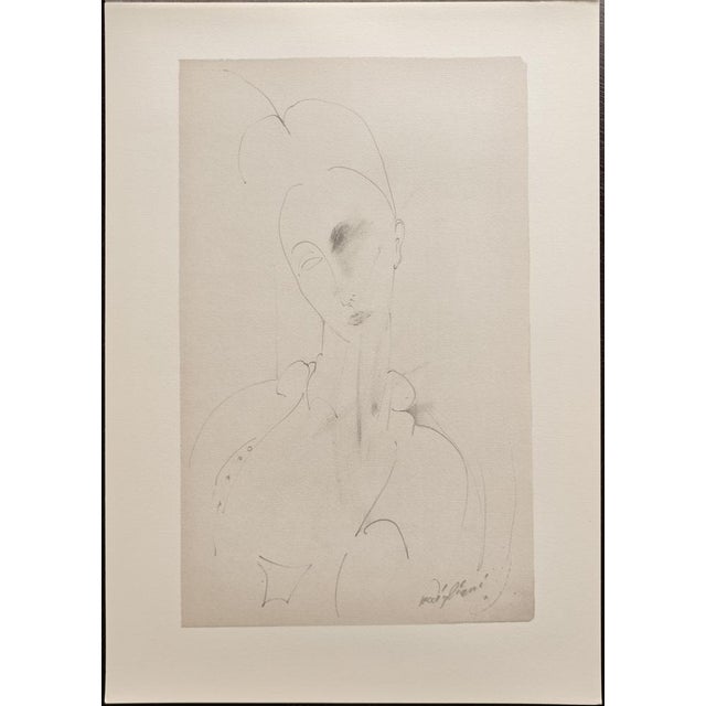 Amedeo Modigliani (1884-1920) Lunia Lithograph on paper Paper especially produced for this edition by Cartiera Milani,...