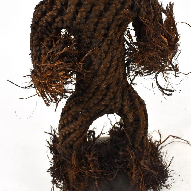 Brown Early 20th Century Pende Dance Wood Doll For Sale - Image 8 of 8