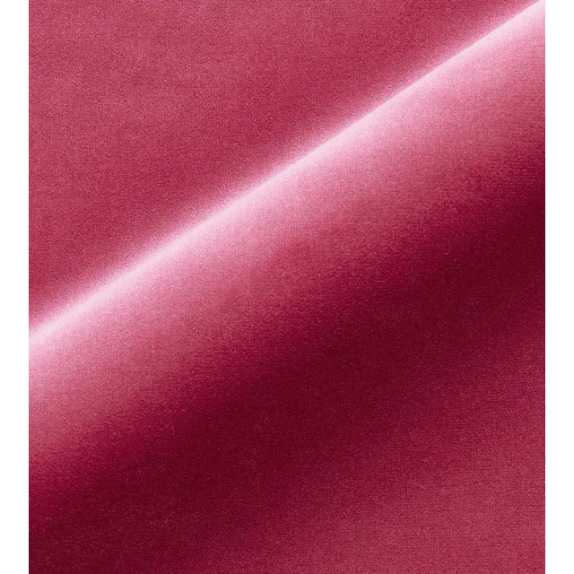 Sample - The House of Scalamandré Torino Velvet Fabric, Petal For Sale