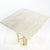 Mid 20th Century Henredon Mid Century Brass and Travertine Side Table For Sale - Image 5 of 6