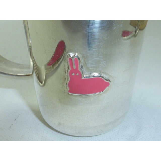 Early 21st Century Kate Spade New York Pippin Park by Lenox Silver Plate Baby Girl Feeding Set - 3 Pieces For Sale - Image 5 of 11