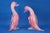 Large 20th Century Ducks in Pink Sommerso Glass by Archimede Seguso, Murano, Italy, Set of 2 For Sale - Image 3 of 18