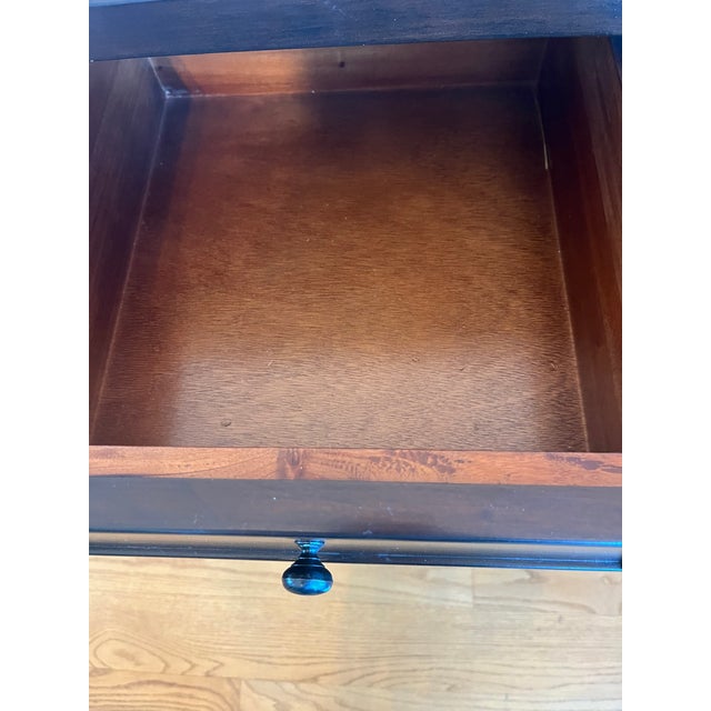Traditional Pottery Barn Solid Mahogany Montego Buffet For Sale - Image 3 of 4