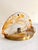 Large Mid-Century Murano Glass and Brass Scavo Wall Lights attributed to Mazzega, Italy, 1970s, Set of 2 For Sale - Image 6 of 12