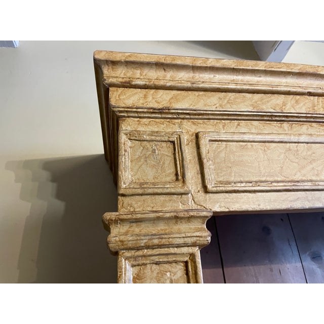 Wood French Bookcase in Pine For Sale - Image 7 of 16