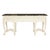 Continental Creme-Peinte and Marble-Top Console Sideboard For Sale - Image 4 of 4