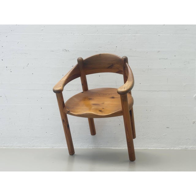 A distinctive armchair from the danish design tradition of the 1980s, designed by rainer daumiller for gubi. The chair is...