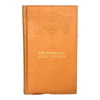 Decorative Art Nouveau Poetry Book For Sale