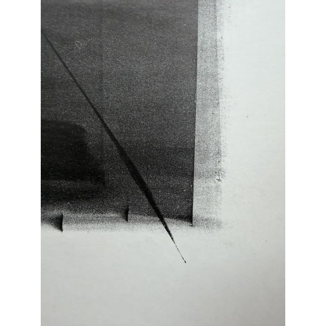 Paper Vintage Exhibition Poster Galerie Erker by Hans Hartung, St. Gallen, 1966 For Sale - Image 7 of 9