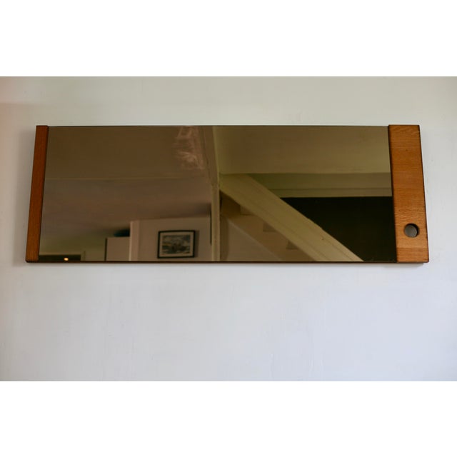 Large Smoked Mirror with Asymmetrical Frame, 1970s For Sale - Image 11 of 16
