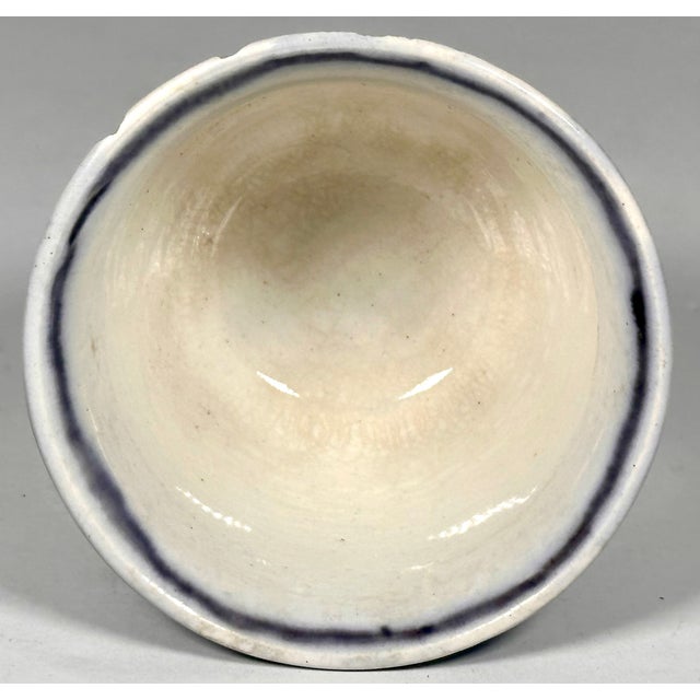 Early 19th Century Staffordshire Flow Black Mulberry Ironstone Cup & Saucer For Sale - Image 10 of 15