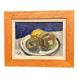 Göran Brunius, Still Life, 1960s, Oil on Panel, Framed For Sale