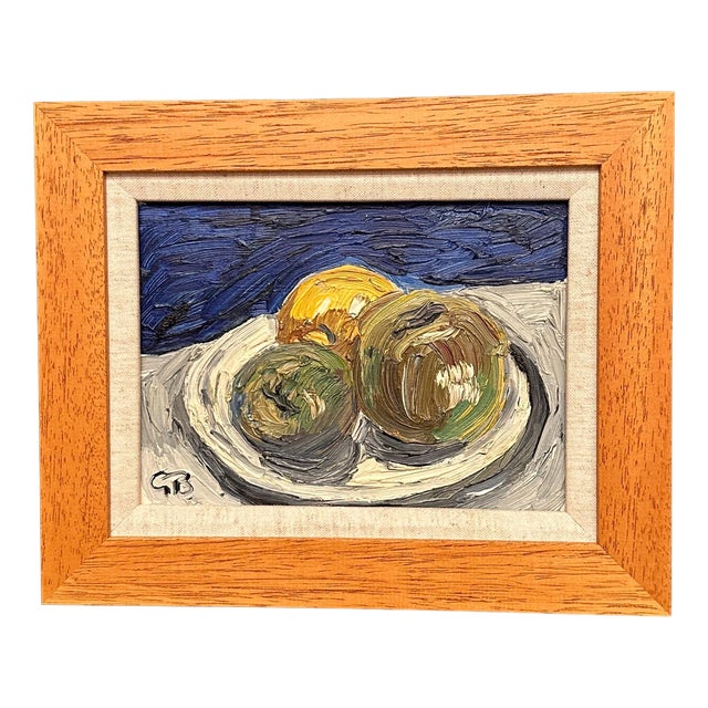 Göran Brunius, Still Life, 1960s, Oil on Panel, Framed For Sale