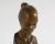 Wood Signed Bronze Miniature Bust of a Woman For Sale - Image 7 of 8