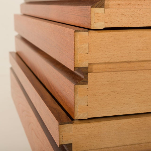 Teak 4-Bay Wall Unit attributed to Poul Cadovius for Cado, 1960s For Sale - Image 12 of 18