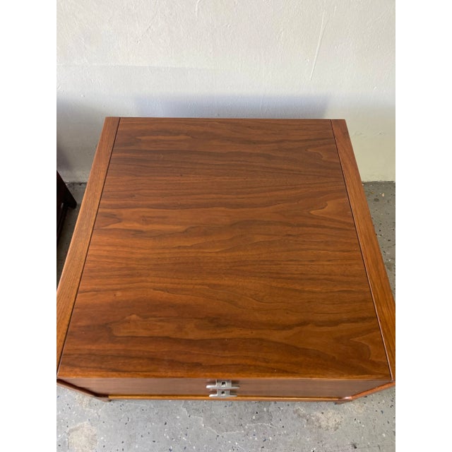 Mid 20th Century John Keal for Brown Saltman Side Tables - a Pair For Sale - Image 9 of 13