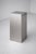 Monolith Sculptural Side Table in Stainless Steel by Veliento For Sale - Image 4 of 6