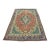 Tabriz Rug 9’8” X 12’9” Pink Wool Vintage Distressed Hand-Knotted Carpet For Sale